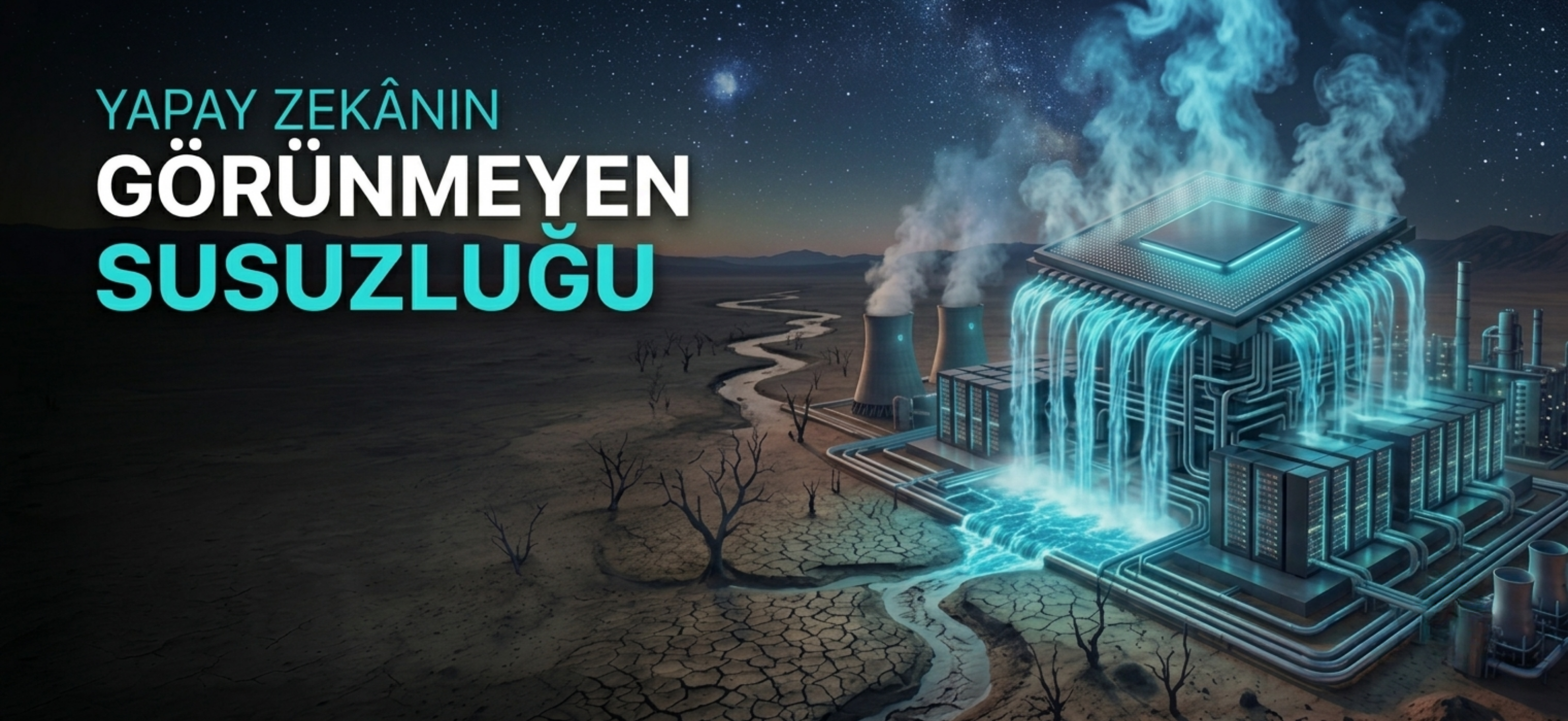 Yapay Zekâ ve Su Tüketimi: Dijital Teknolojinin Sessiz Çevresel Etkisi