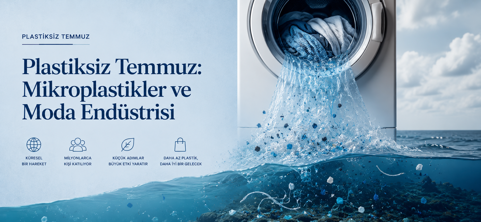 Plastiksiz Temmuz: Mikroplastikler ve Moda Endüstrisi