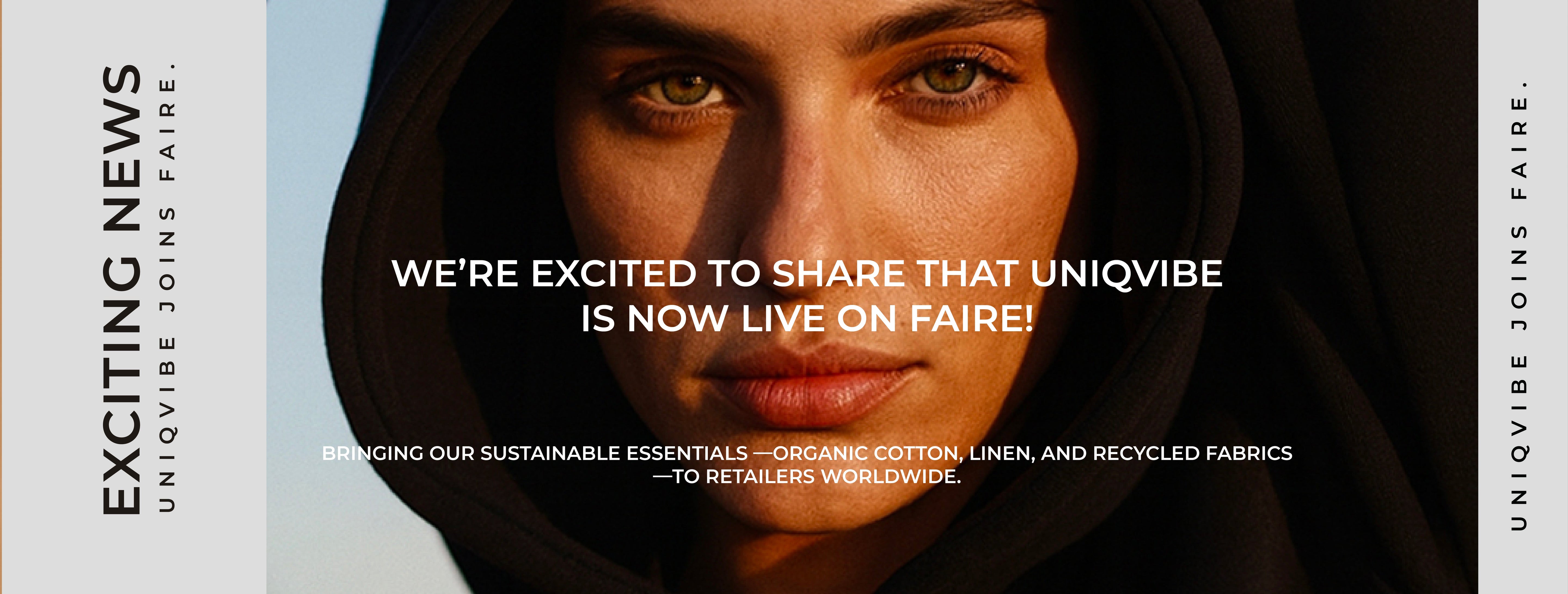 UNIQVIBE ıs Now on FAIRE!