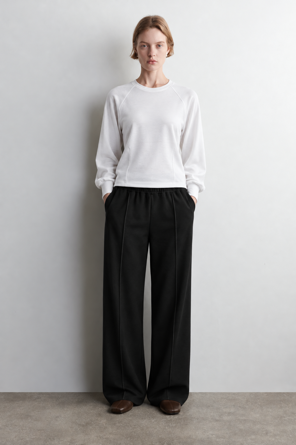 100% Organic Cotton Black Women's Long Sleeve T-Shirt