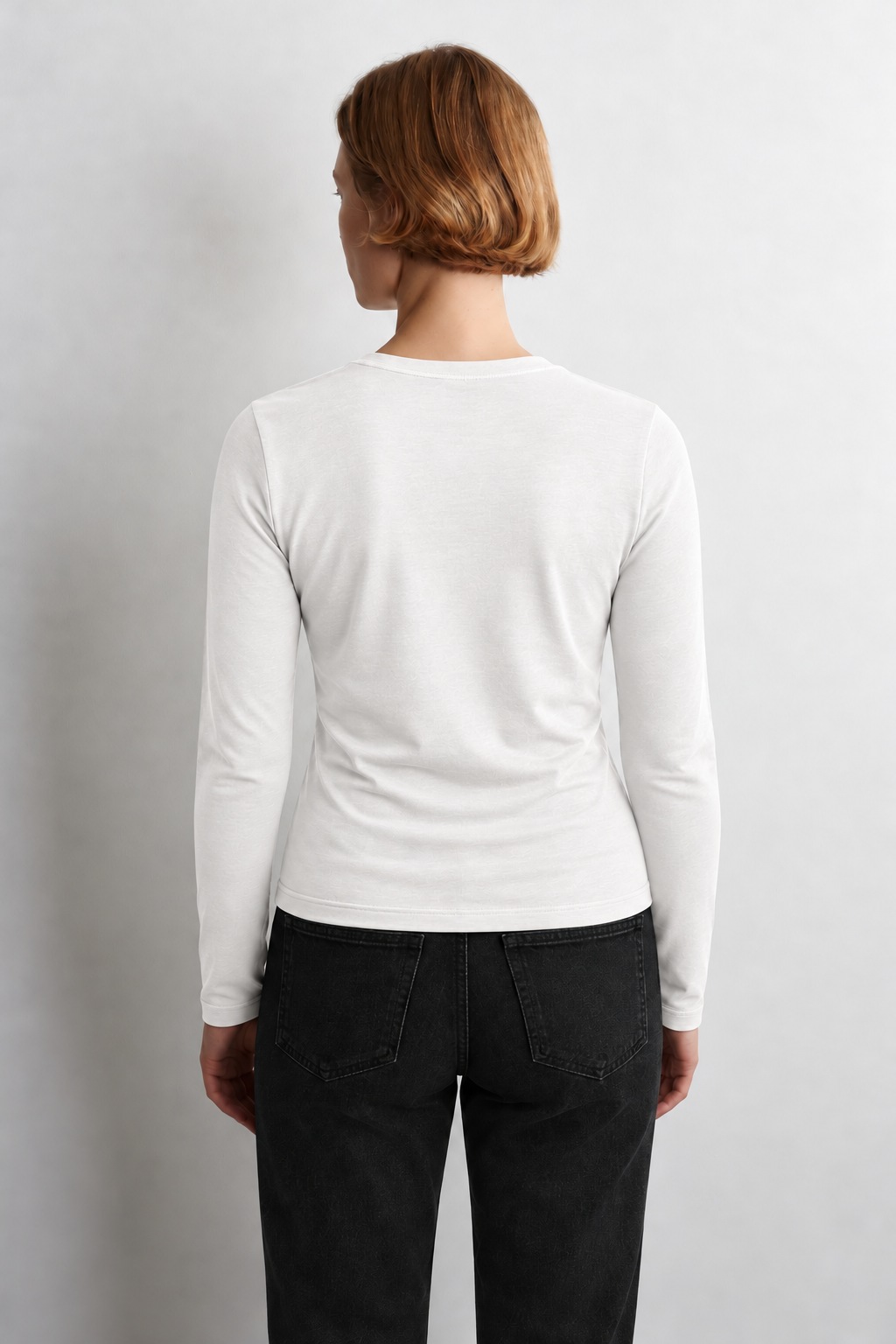 100% Organic Cotton Black Women's Long Sleeve T-Shirt