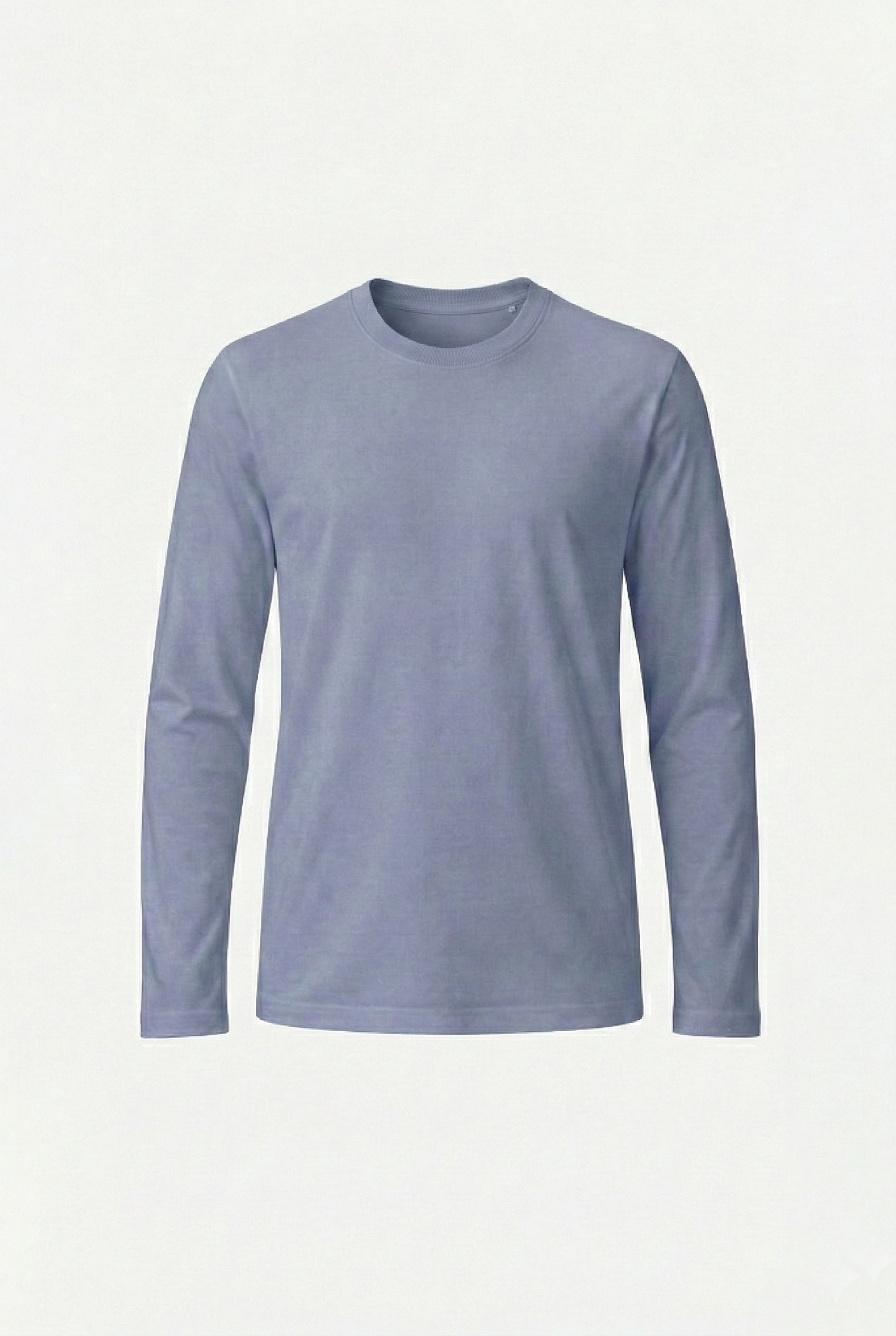 %100 organik pamuk kurşuni erkek uzun kollu bisiklet yaka tişört. Nefes alabilen, cilt dostu, rahat kesim basic model ile günlük şıklık ve konfor bir arada.