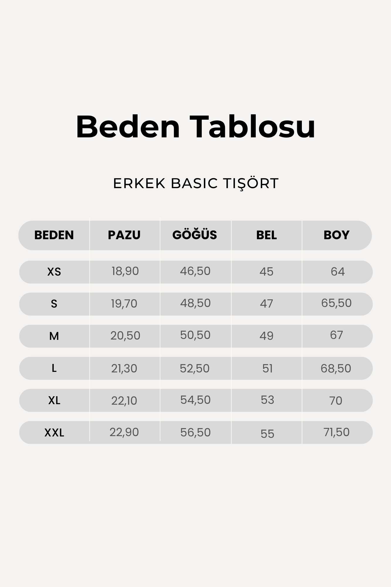 Organik Pamuk Haki Erkek V Yaka Kısa Kollu Tişört