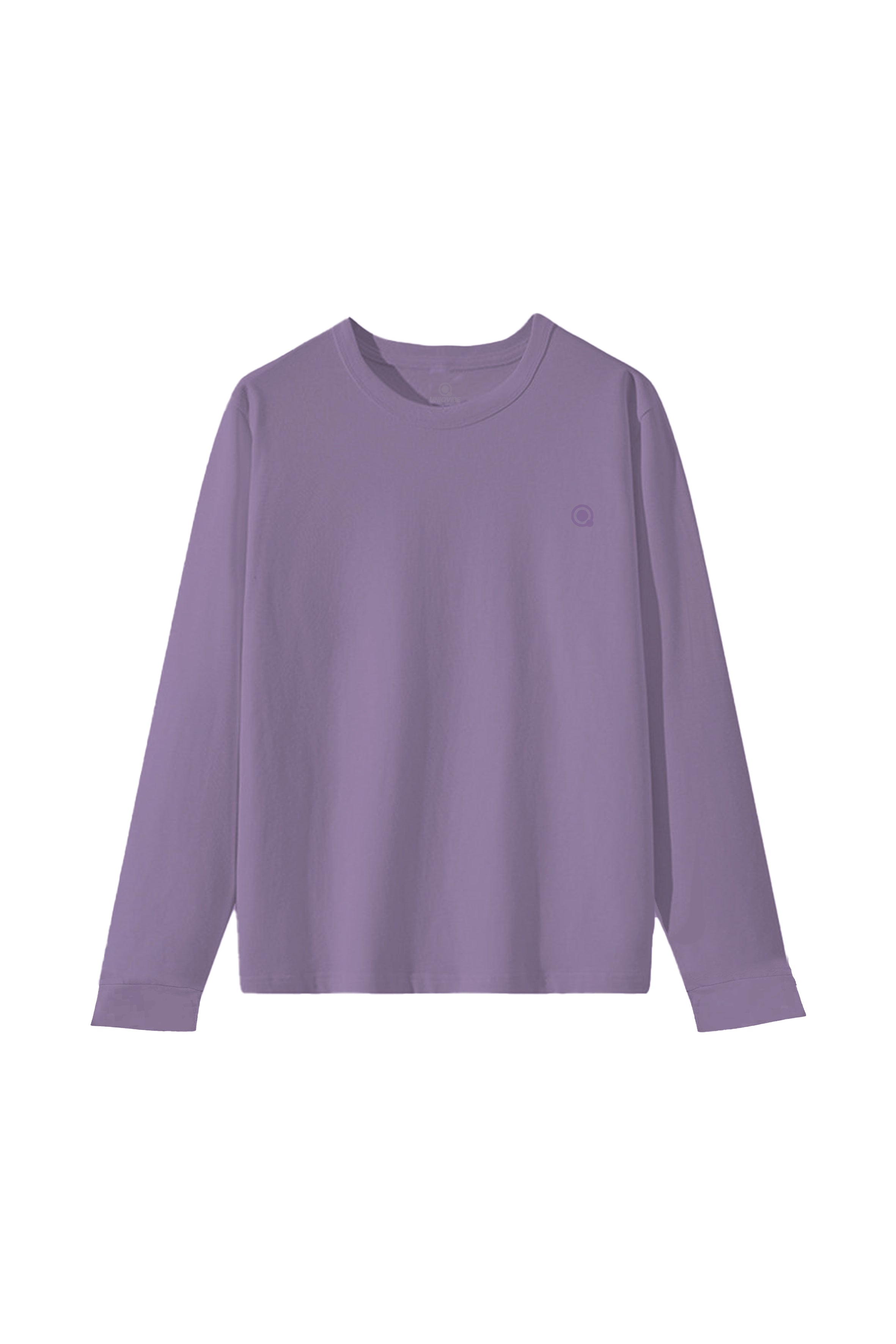 Regular %100 Organik Pamuk Mor Kadın Uzun Kollu Tişört, şıklık ve konforu birleştirir.