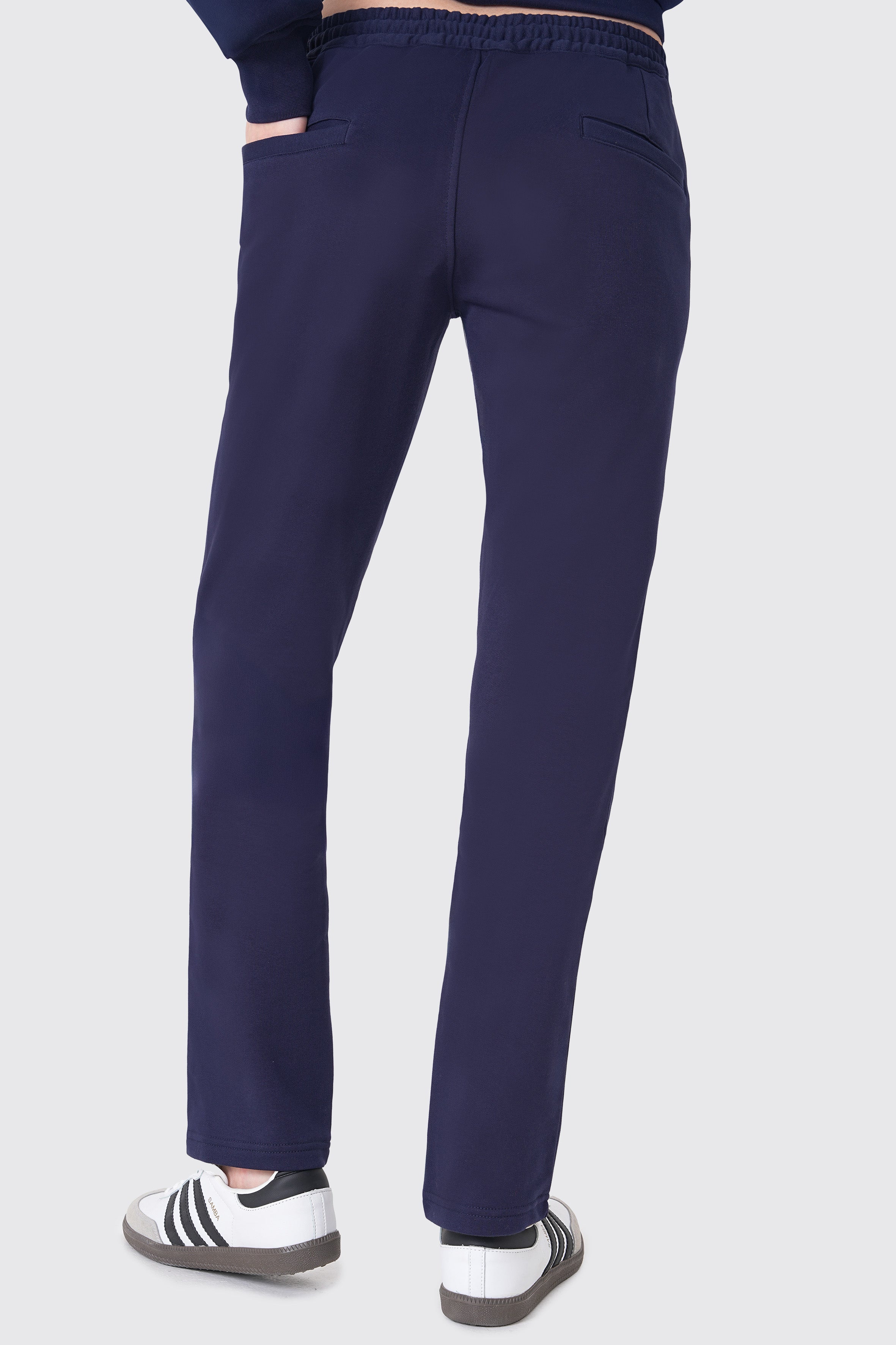 Organik Pamuklu Lacivert Kadın Sweatpant