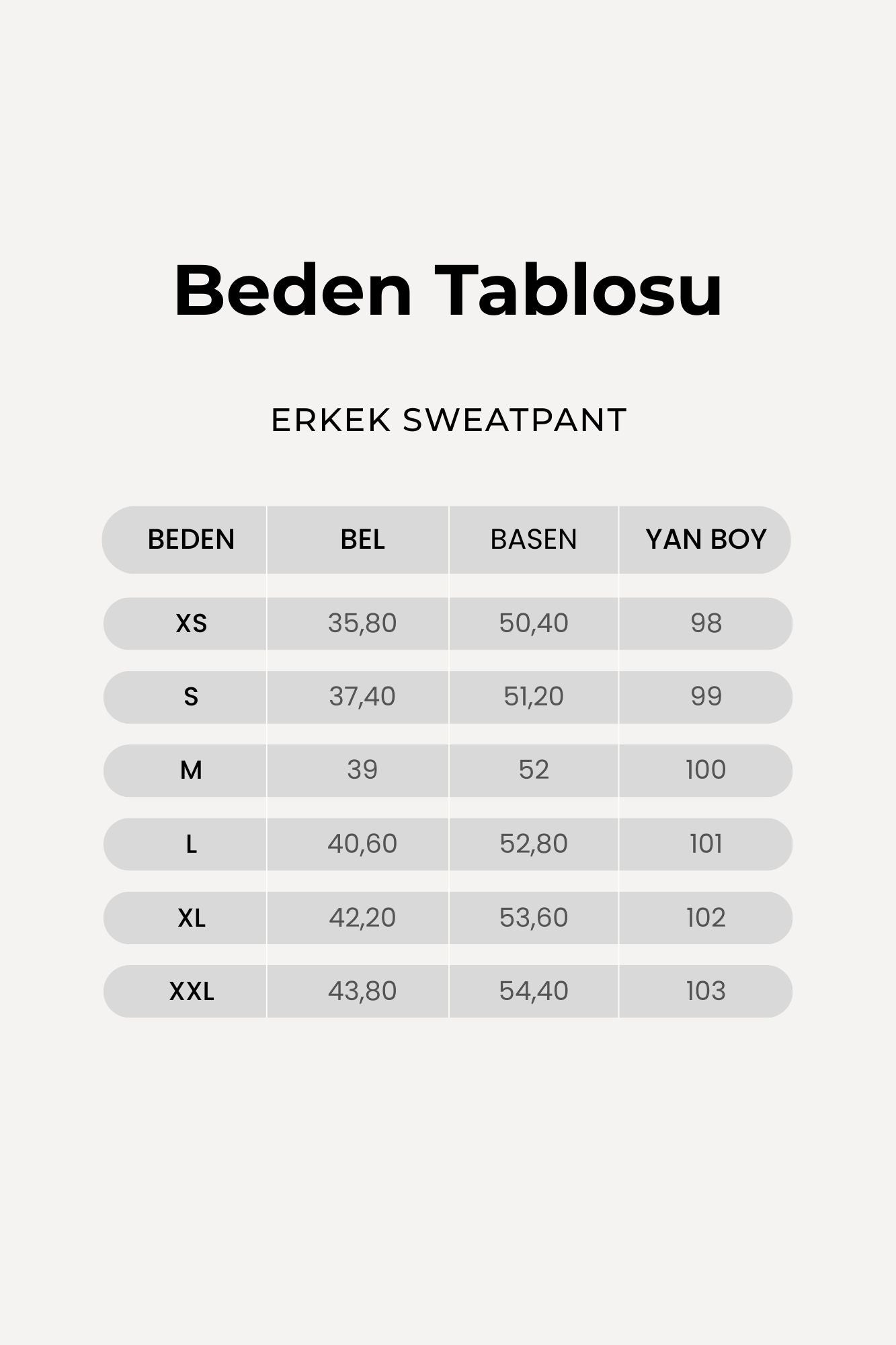 Organik Pamuklu Siyah Erkek Sweatpant