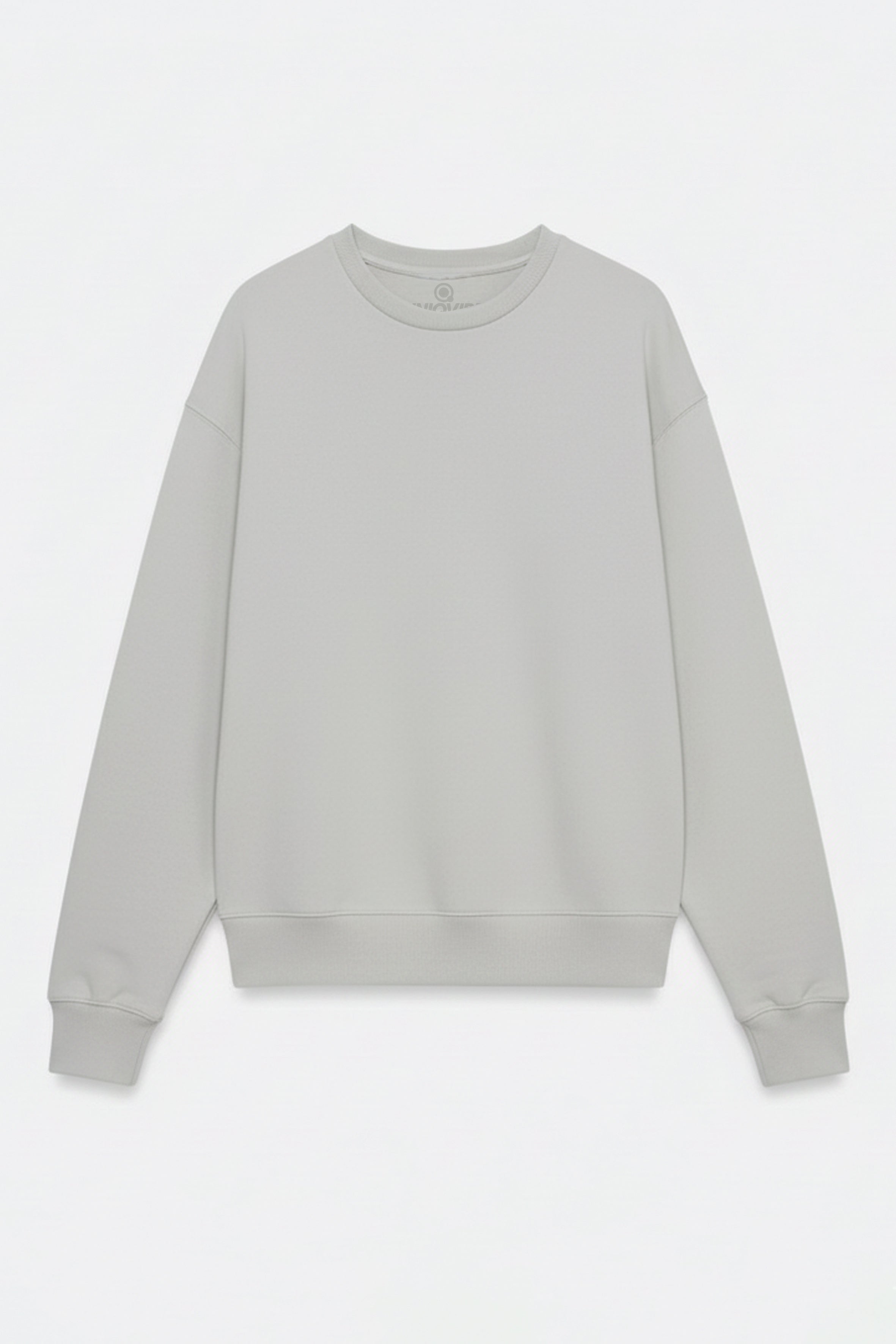 Regular Organik Pamuklu Taş Sweatshirt