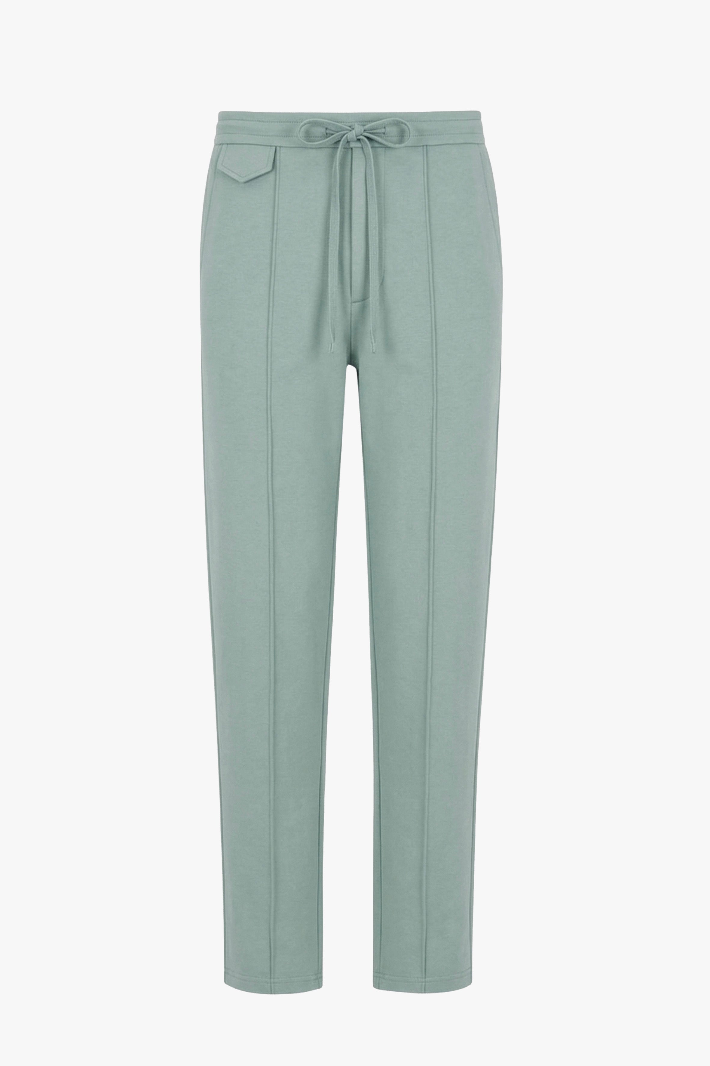Organik Pamuklu Su Yeşili Kadın Sweatpant