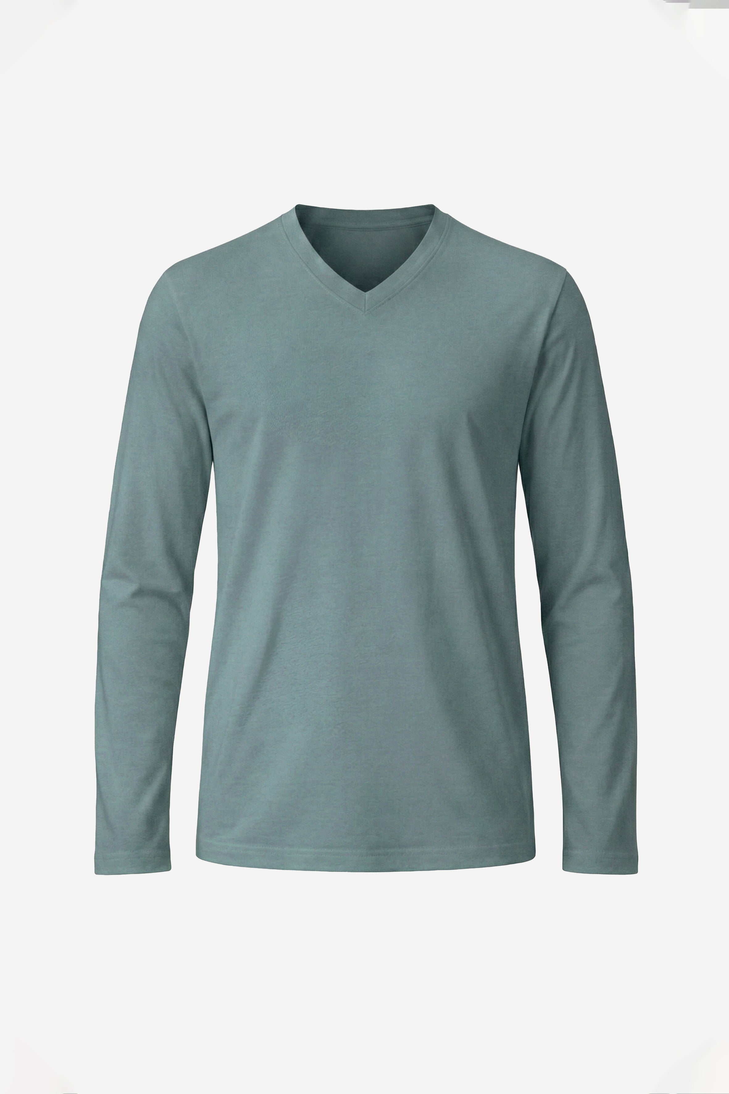 %100 organik pamuktan üretilmiş, yeşil renk V yaka erkek uzun kollu tişört. Doğal dokusu, rahat kalıbı ve sade tasarımıyla günlük kullanıma uygundur.