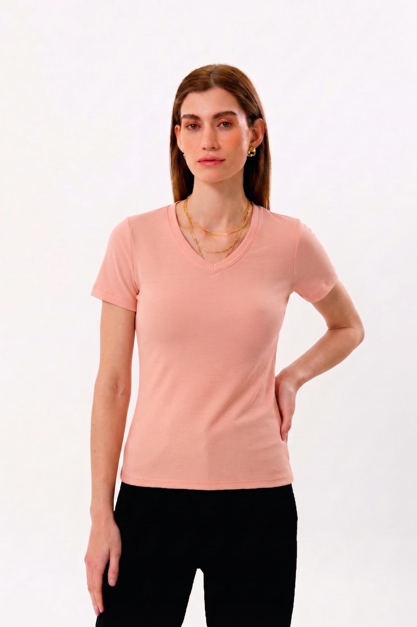 100% Organic Cotton Black Women's Long Sleeve T-Shirt