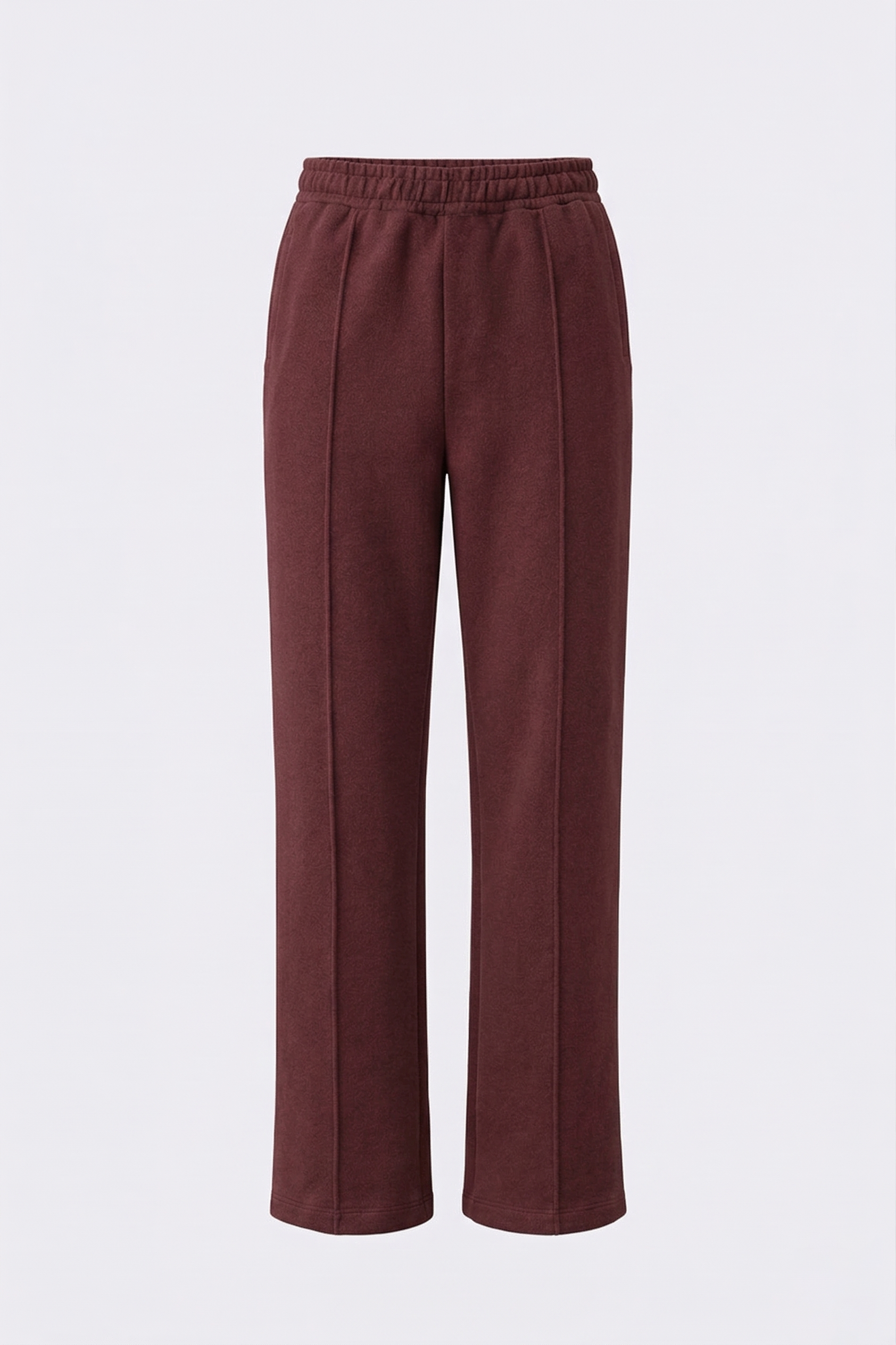 Organik pamuktan üretilen bordo bol kesim pantolon, yumuşacık dokusu ve akışkan formuyla gün boyu rahatlık sunar. Göz alıcı rengiyle enerjini yükseltirken, modern kesimi sayesinde zahmetsiz şıklık sağlar.