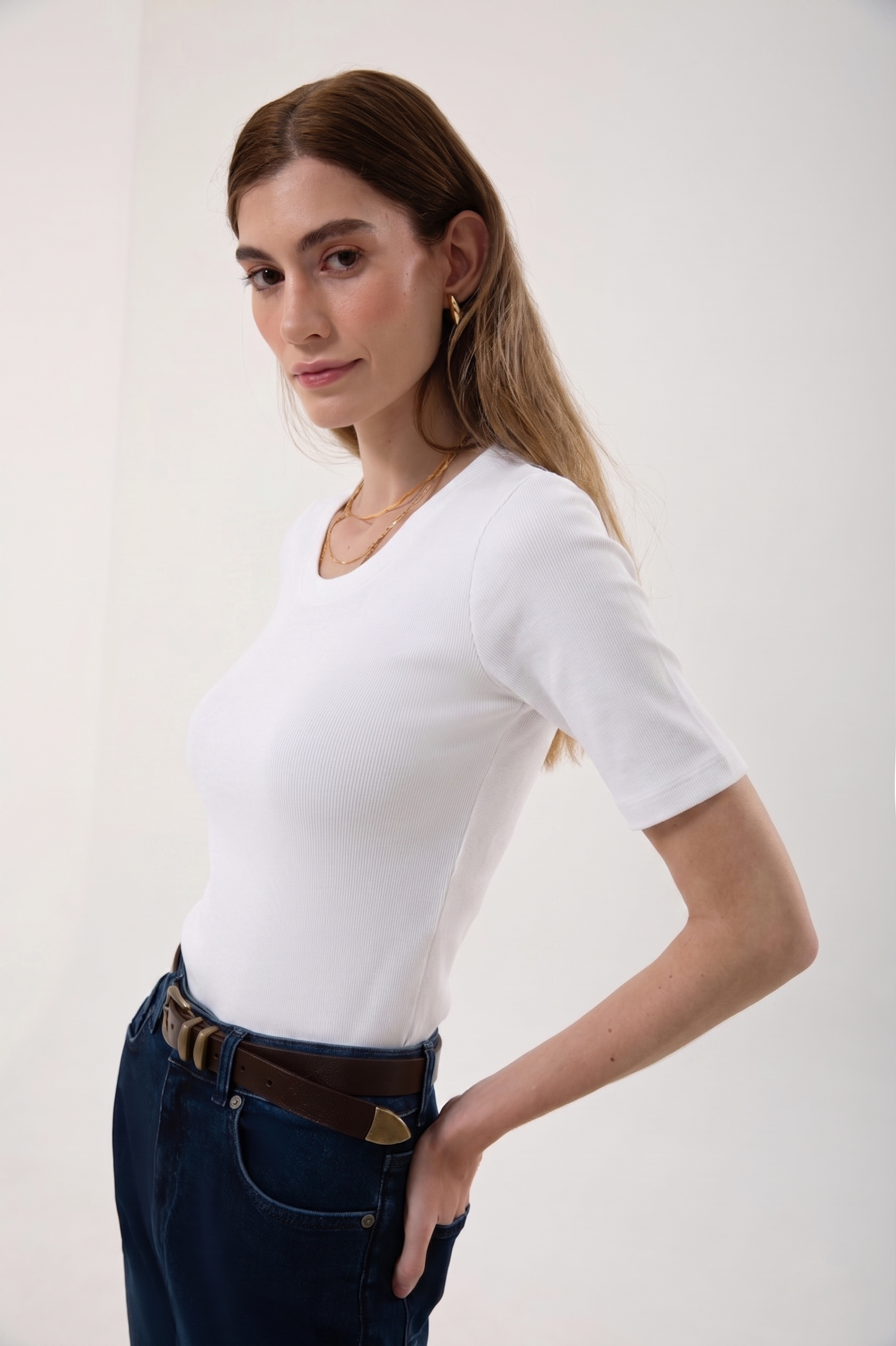 Basic Full Cotton T-Shirt