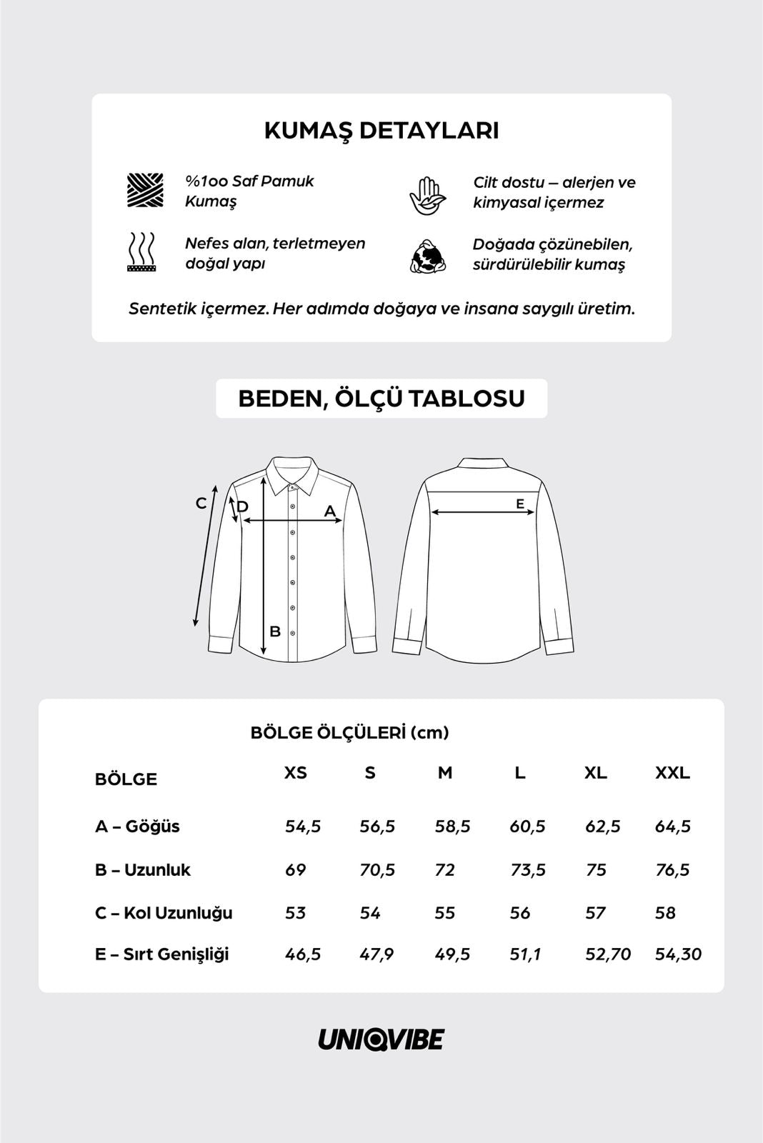Yeşil Çizgili %100 Pamuk Bol Kesim Kadın Gömlek