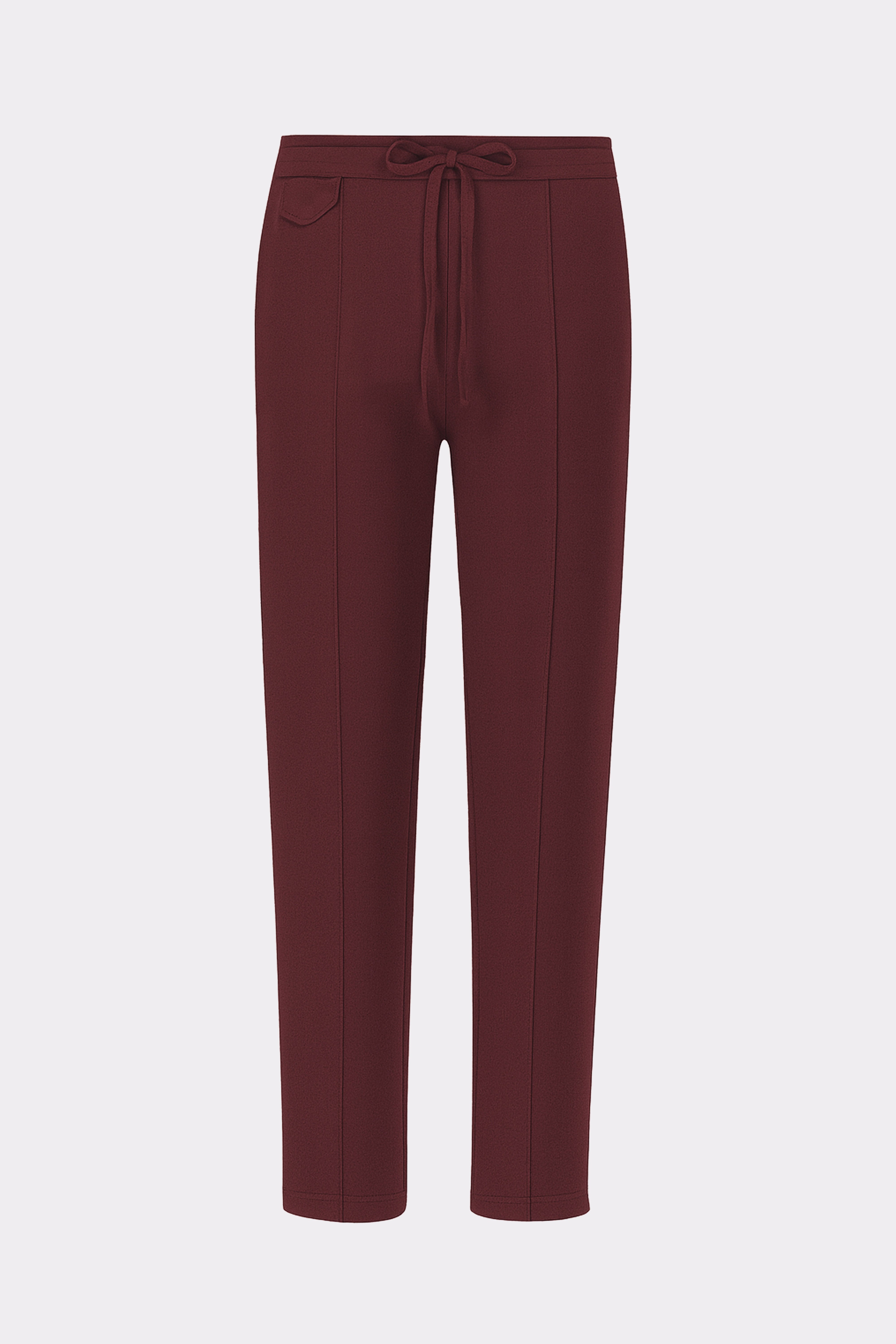 Rahatlık, stil ve sürdürülebilirlik bir arada! %100 organik pamuktan üretilen bordo renk kadın sweatpant, yumuşak dokusuyla gün boyu konfor sağlarken, modern kesimiyle her kombine uyum sağlar. Hem evde hem dışarıda özgürce hareket etmen için tasarlandı.