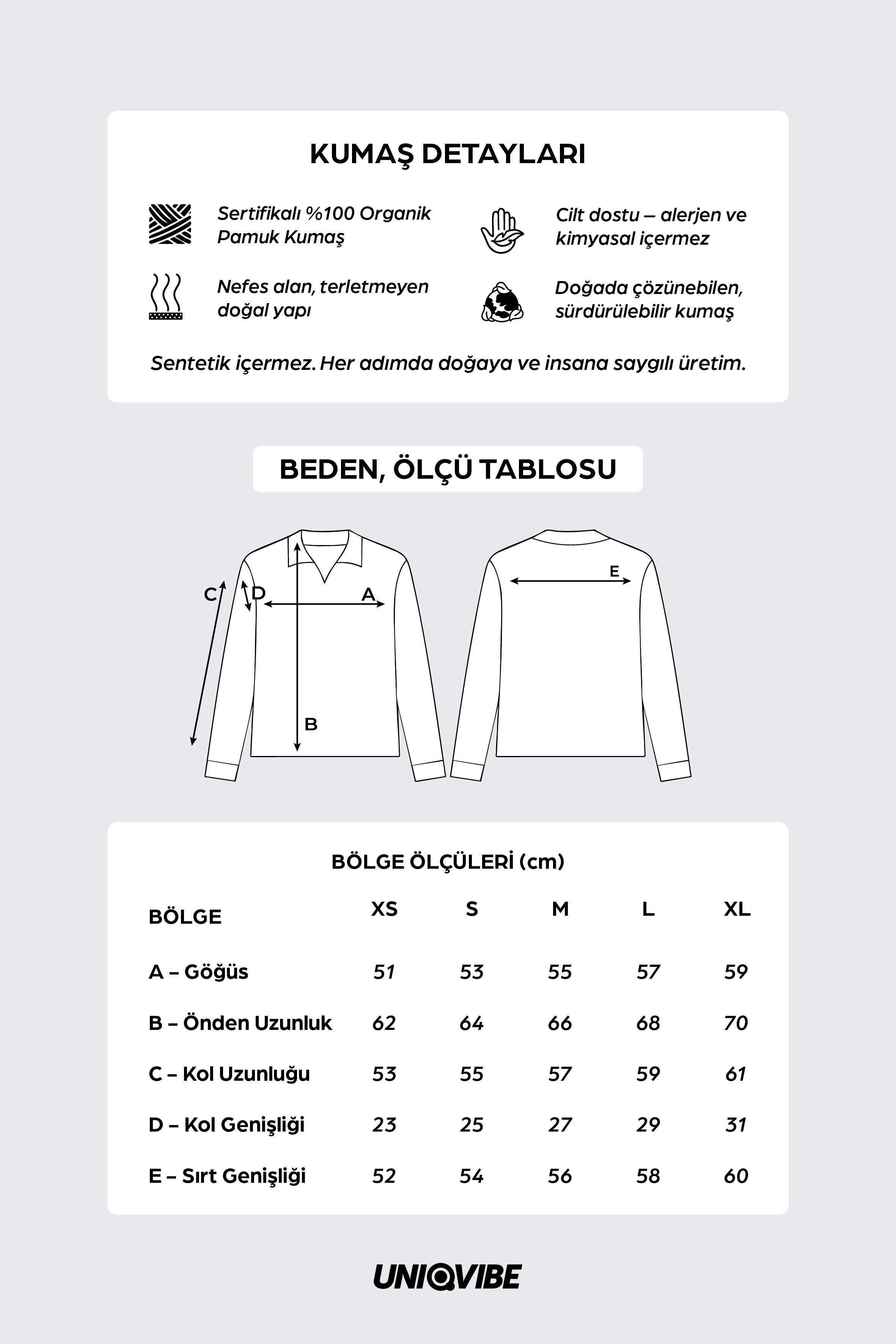 Polo Yaka %100 Organik Pamuk Kadın Siyah Uzun Kollu Tişört