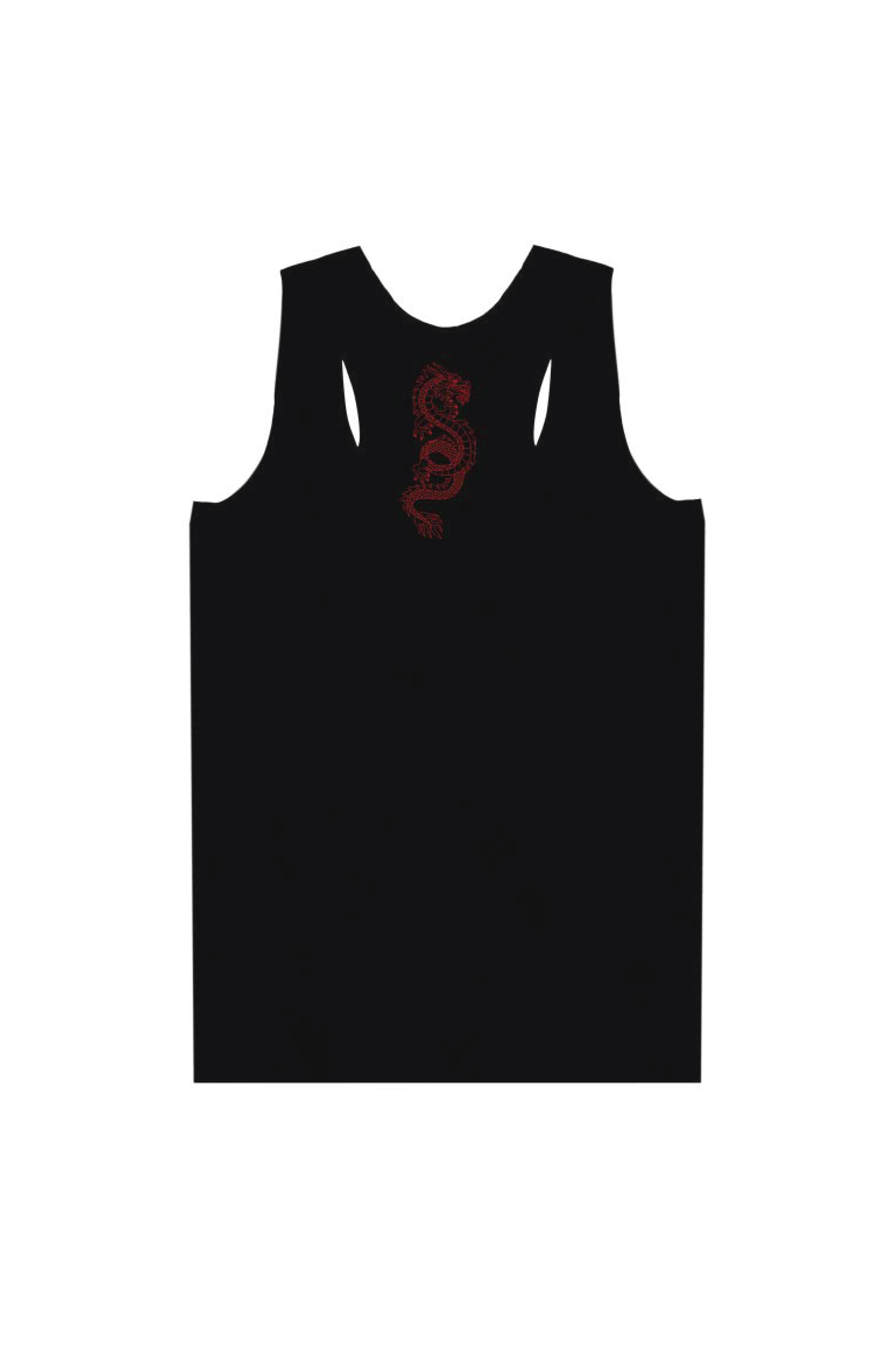 Black Ribbed Sleeveless Top