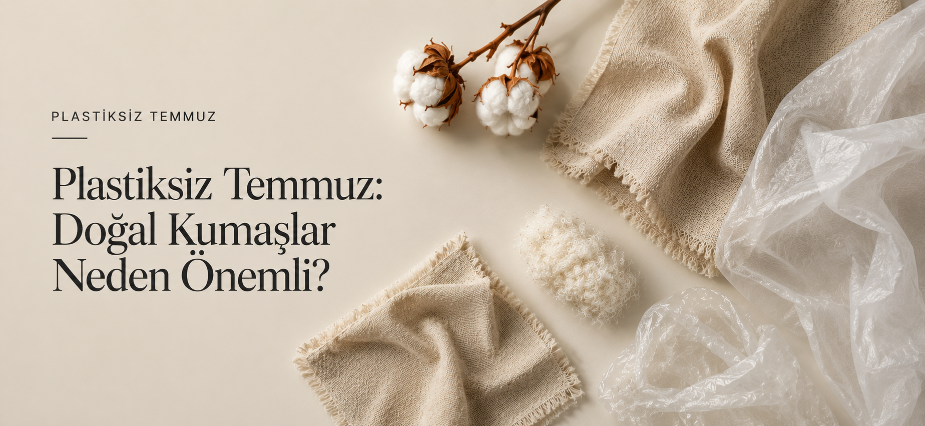 Plastiksiz Temmuz: Doğal Kumaşlar Neden Önemli?