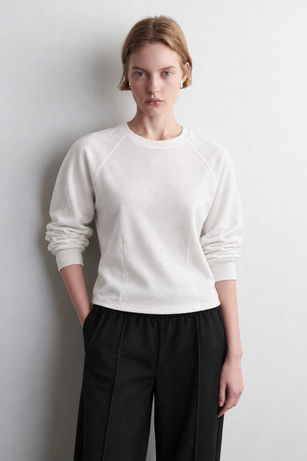 100% Organic Cotton Black Women's Long Sleeve T-Shirt