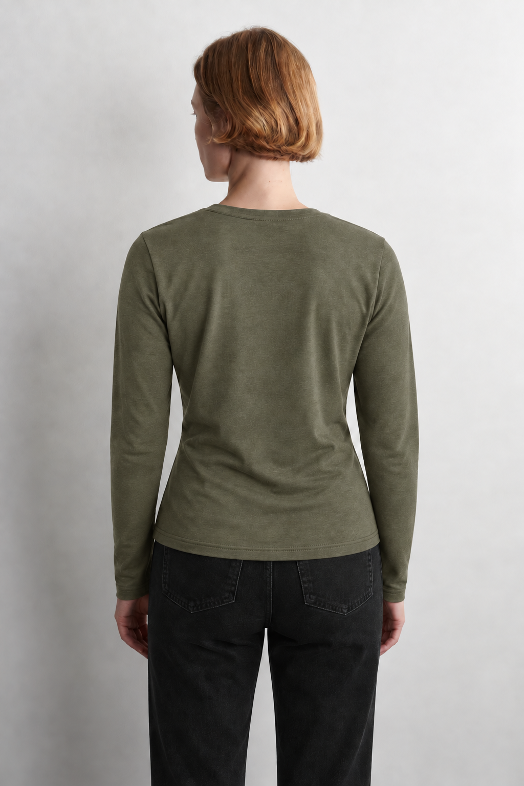 100% Organic Cotton Black Women's Long Sleeve T-Shirt