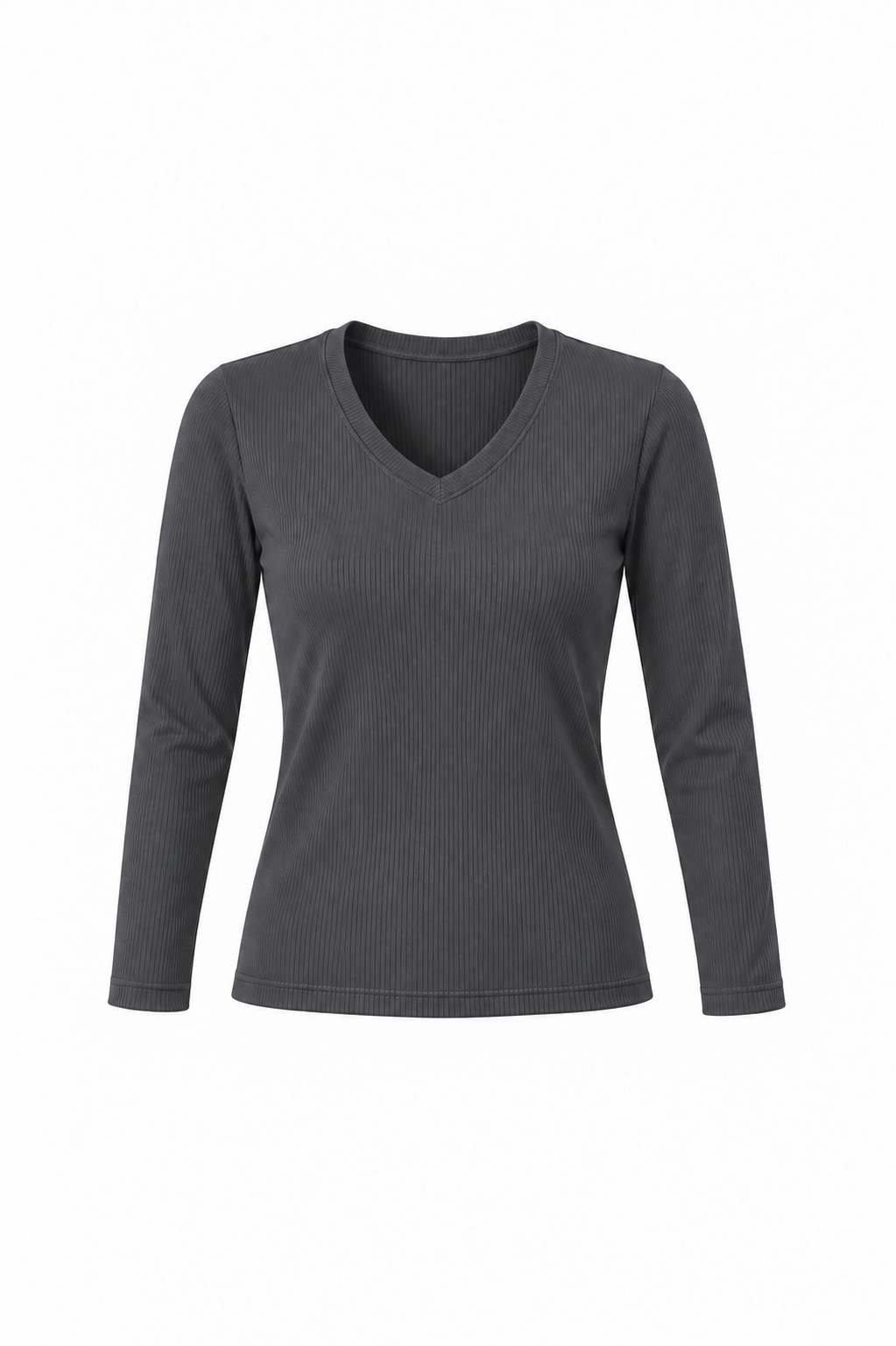 UNIQVIBE’ın organik pamuklu fitilli antrasit V yaka kaşkorse bluzu, doğal dokusu ve sade şıklığıyla günlük stile modern bir rahatlık katar. Kaşkorse yapısının esnekliği, vücuda uyum sağlayan fitilli formuyla birleşerek hem konforlu hem zarif bir görünüm sunar. Nefes alan organik kumaşı sayesinde gün boyu rahatlık sağlarken, minimal çizgisiyle jean, etek ve blazer kombinlerine kolayca uyum sağlar. 