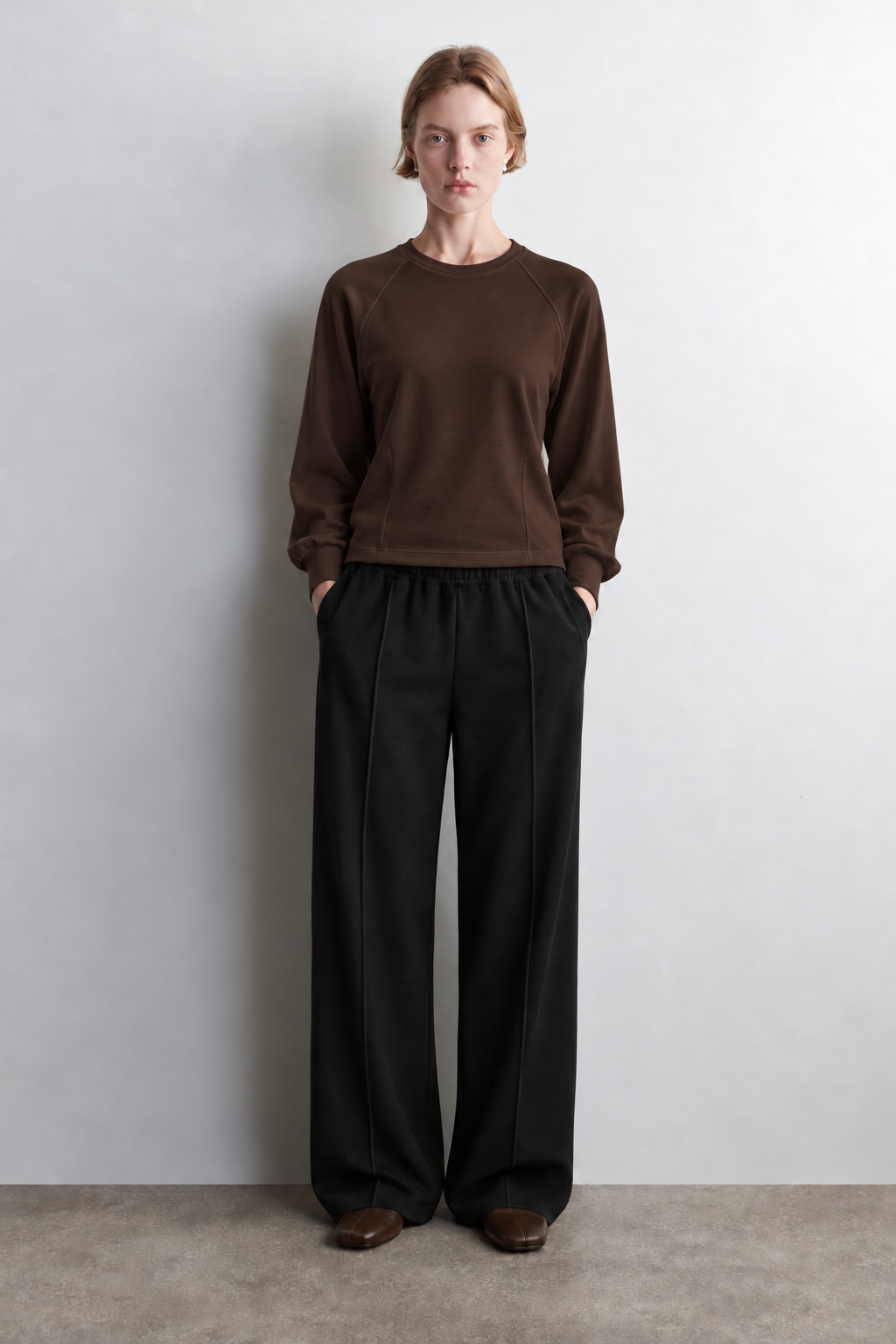 100% Organic Cotton Black Women's Long Sleeve T-Shirt