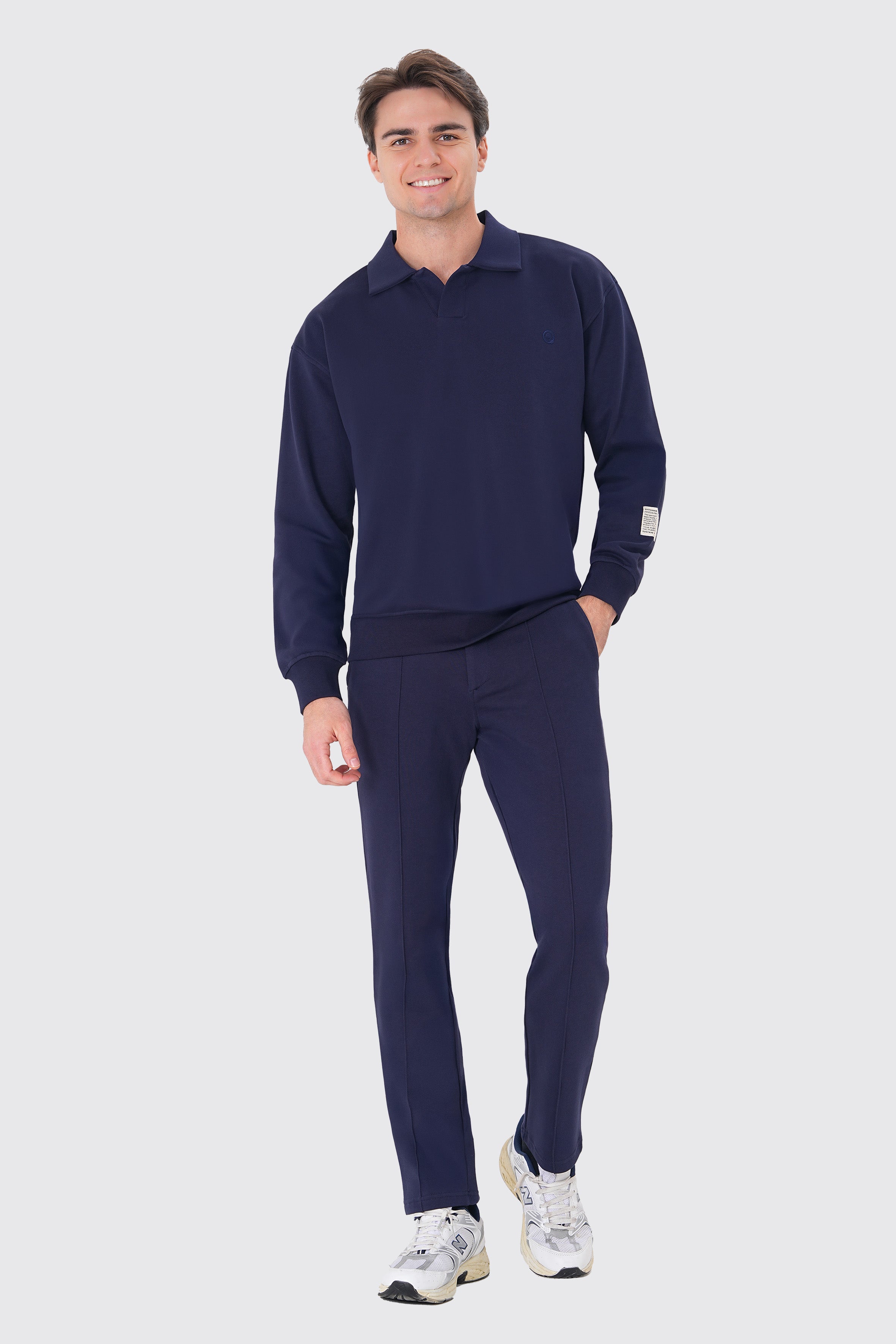 Organik Pamuklu Lacivert Erkek Sweatpant