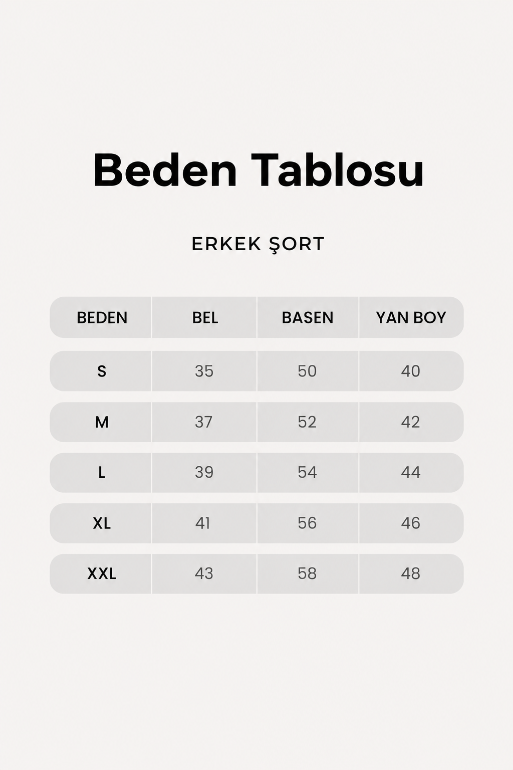 Organik Pamuklu Taş Rengi Erkek Şort