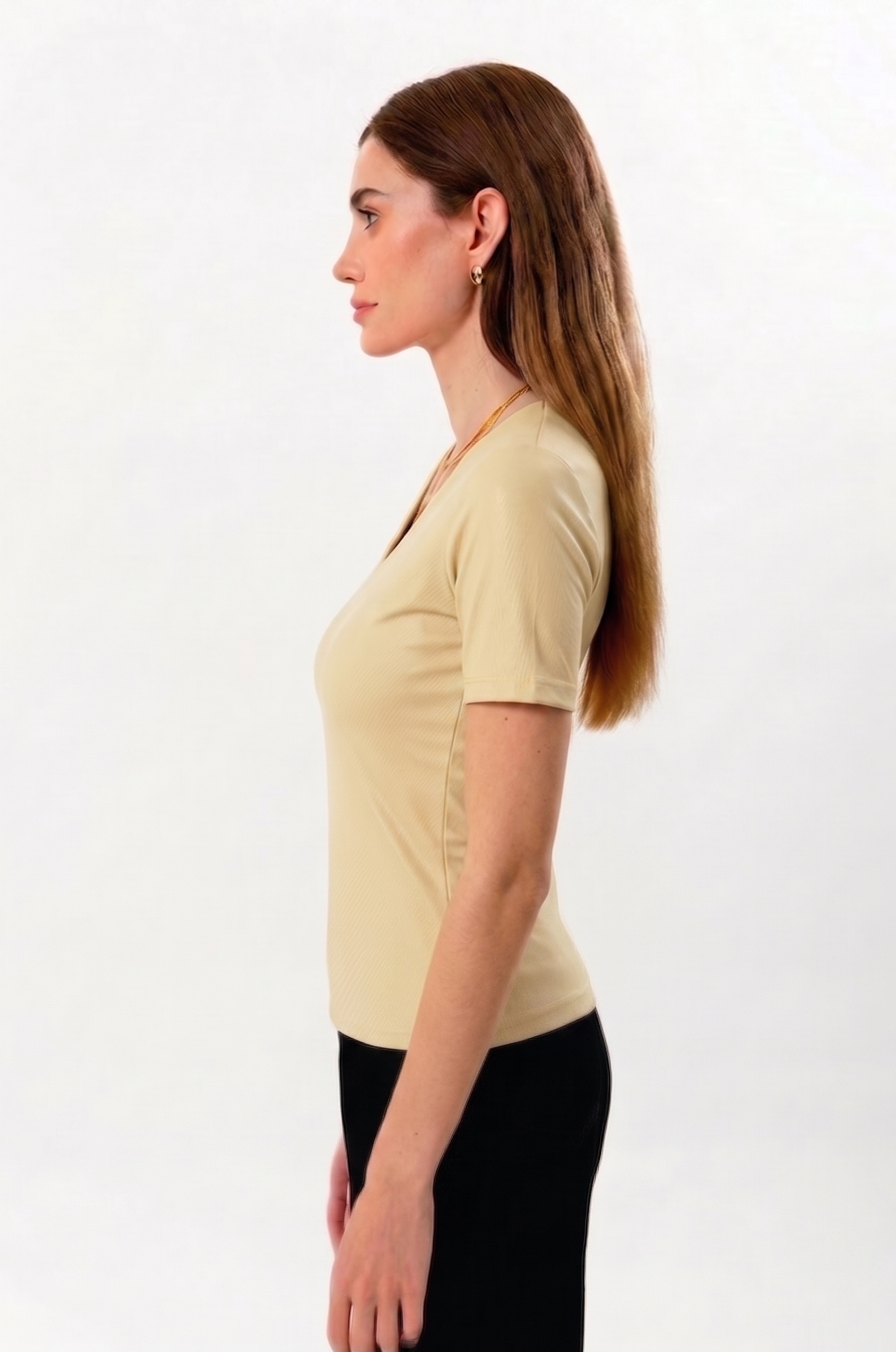 100% Organic Cotton Black Women's Long Sleeve T-Shirt