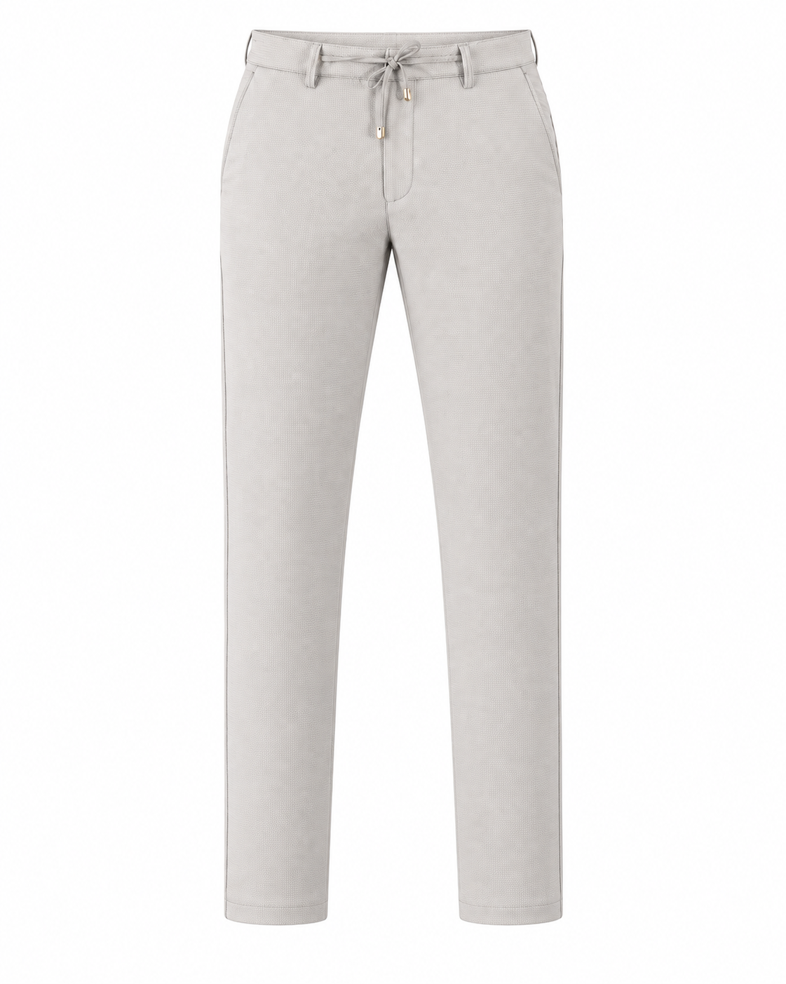 UNIQVIBE TENCEL™ rahat kesim erkek gri pantolon, %96 TENCEL™ ve %4 spandex içeren yumuşak ve esnek kumaşıyla günlük kullanımda konfor sunar. Bağcıklı bel tasarımı ve rahat kalıbıyla şık ve kullanışlı bir erkek pantolon seçeneğidir.