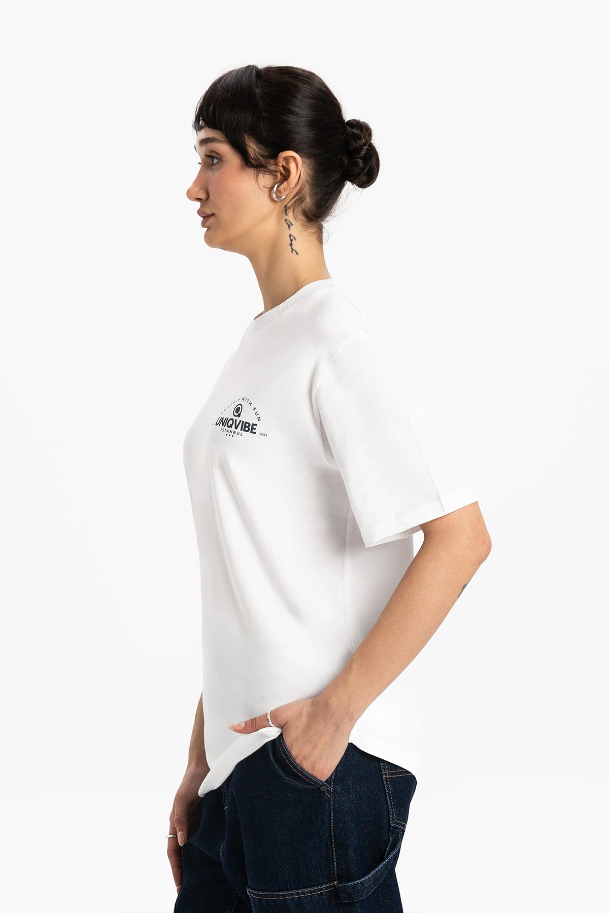 Regular Kadın T-shirt Set | UNIQBOX