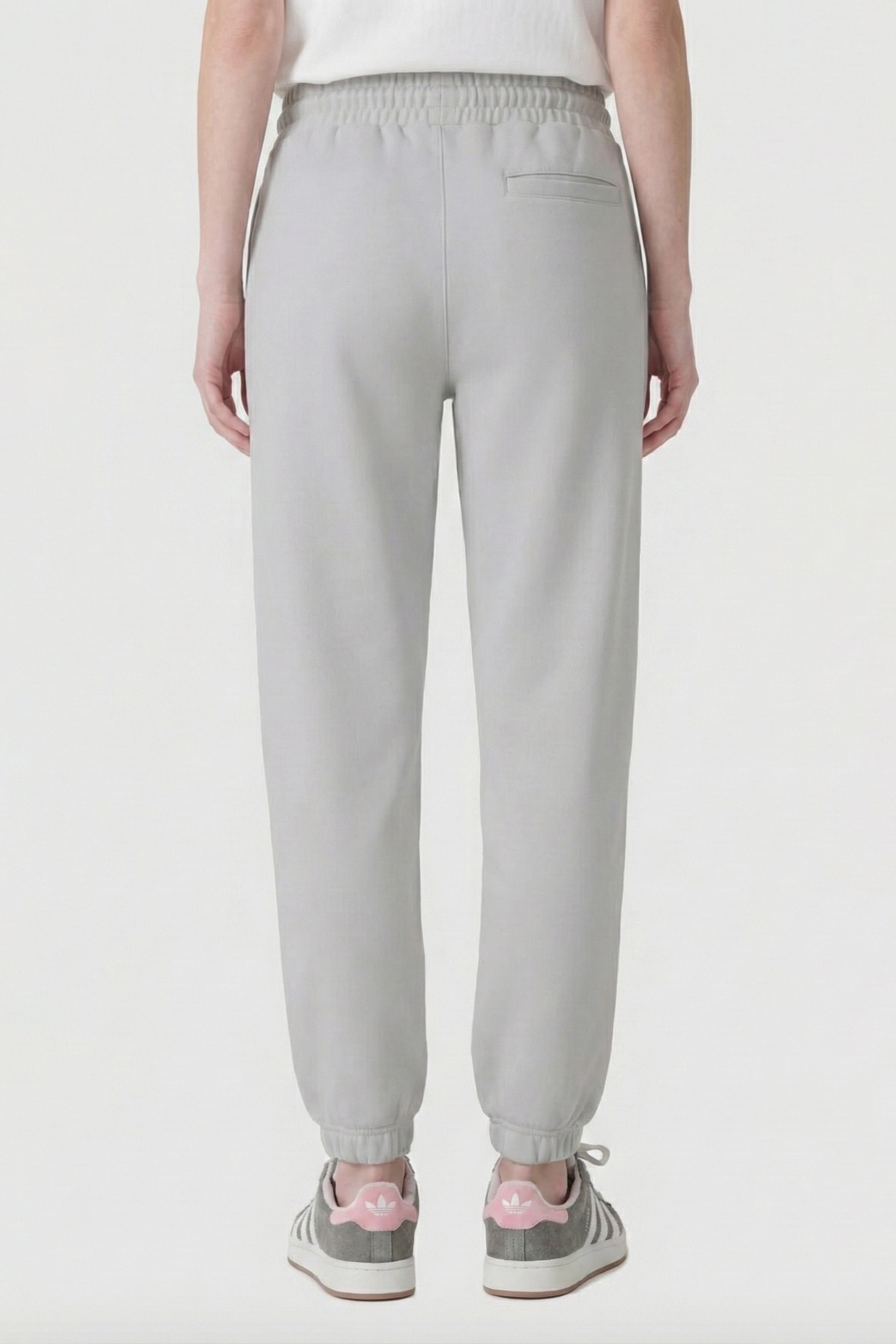 Organik Pamuklu Taş Renk Kadın Jogger