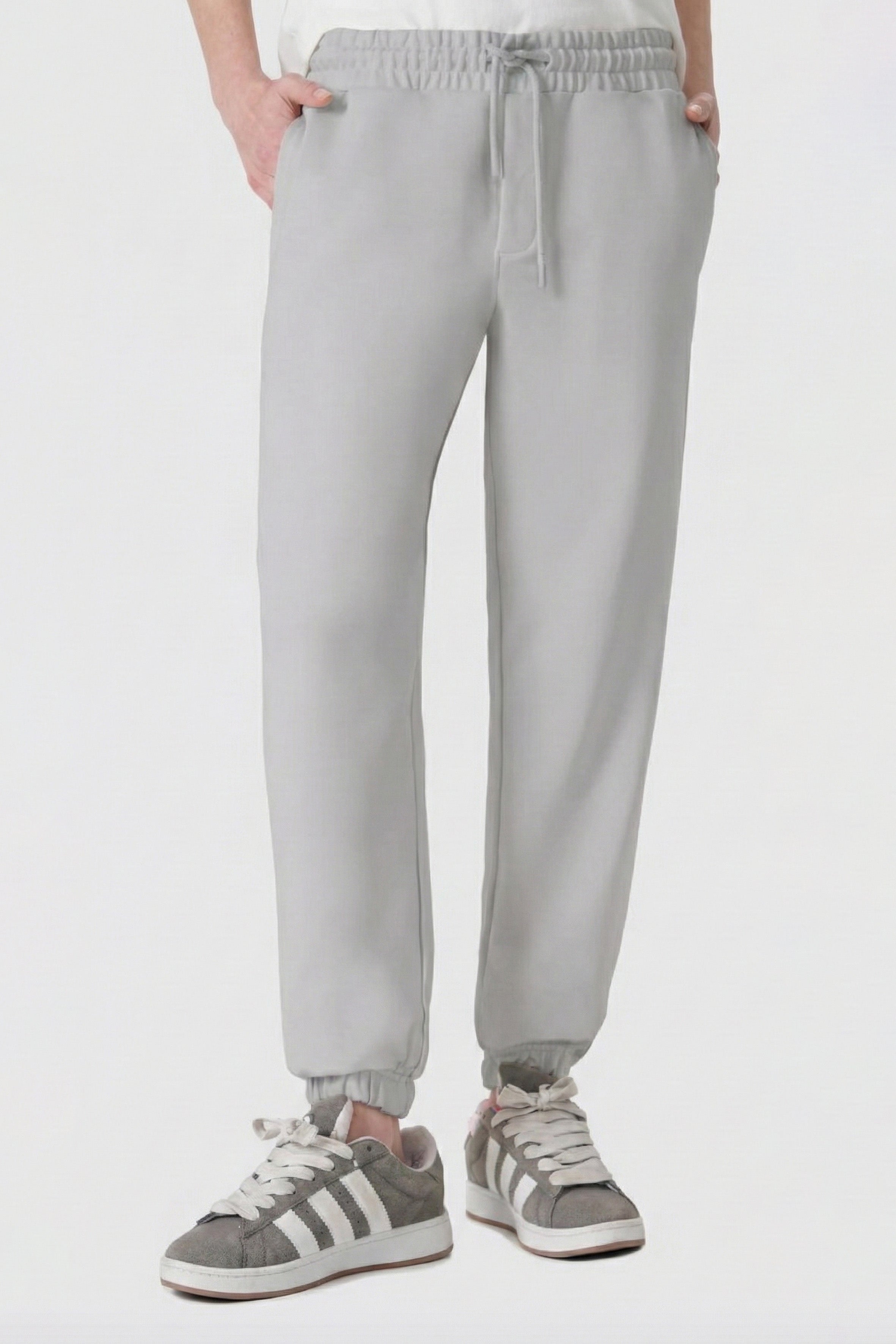 Organik Pamuklu Taş Renk Kadın Jogger