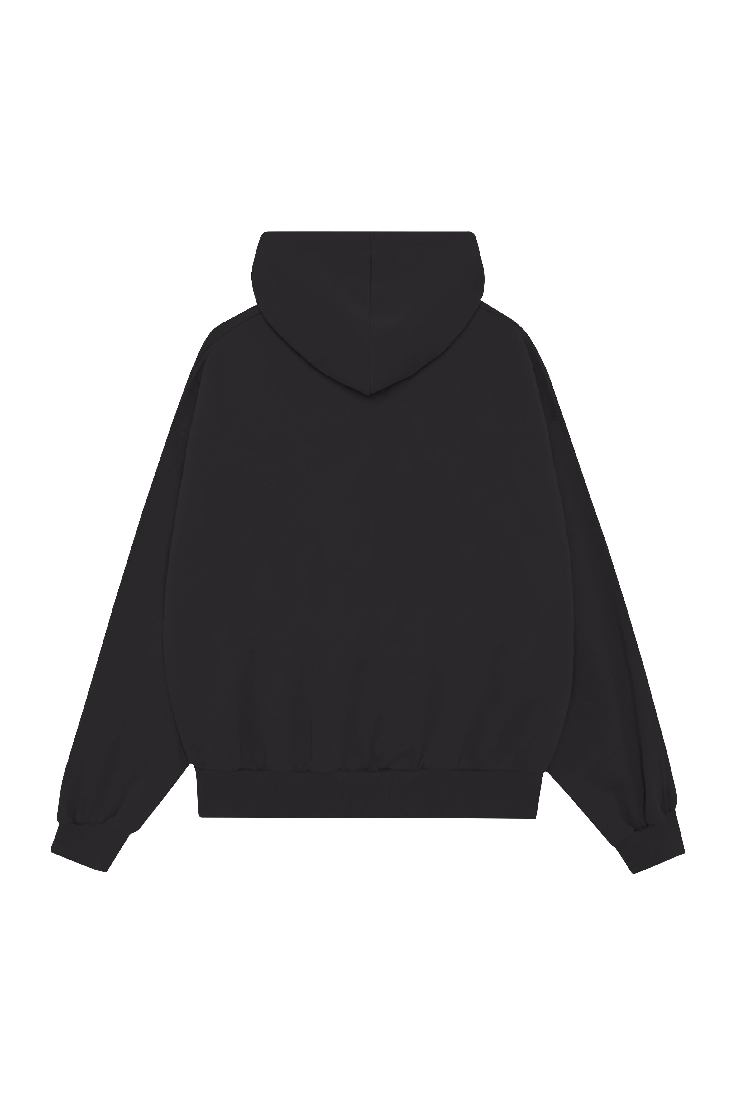 Siyah pamuklu erkek kapüşonlu hoodie #Renk_Siyah