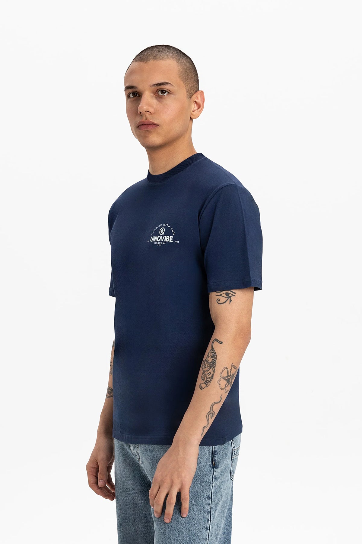 Regular Erkek T-shirt Set | UNIQBOX